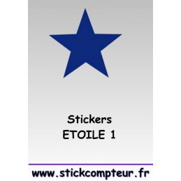 Stickers ETOILE 2  - 1