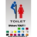 Stickers TOILET 1  - 1