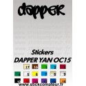 Stickers DAPPER YAN OC15  - 1