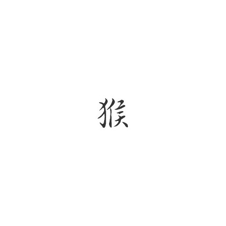 Signe zodiaque chinois SINGE - 1