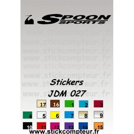 Stickers JDM 027 - 1