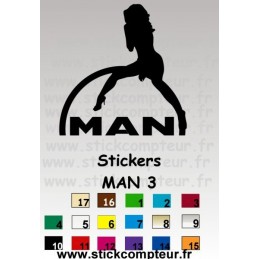 Stickers MAN 3 - 1