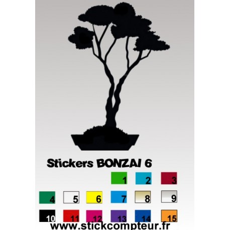 Stickers BONZAI 6  - 1