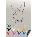 Autocollant lapin PLAYBOY 10  - 1