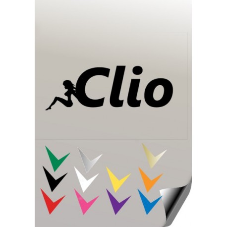 Autocollant CLIO PLAYBOY 7  - 1