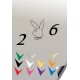 Autocollant 206 PLAYBOY 3 - 1