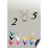 Autocollant 205 PLAYBOY 2 - 1