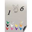 Autocollant 106 PLAYBOY 1  - 1