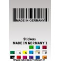 Stickers made in germany 1  - 1