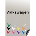 Autocollant VOLKSWAGEN 2  - 1