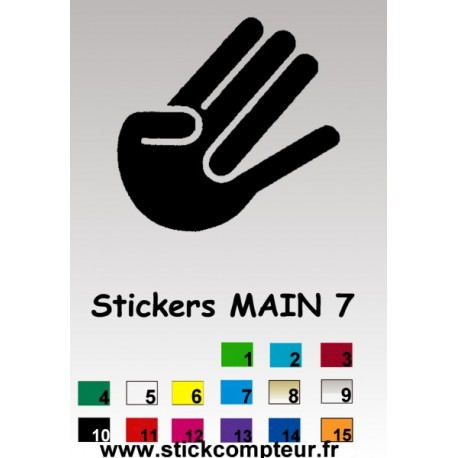 Stickers MAIN 7 VW  - 1