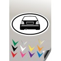 Autocollant EMBLEME 2 GOLF 3 VW  - 3