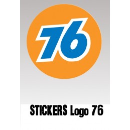 1 stickers autocollant VW LOGO 76  - 1