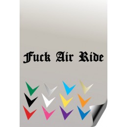 Autocollant Fuck Air Ride  - 1