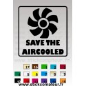 Stickers SAVE THE AIRCOOLED  - 1