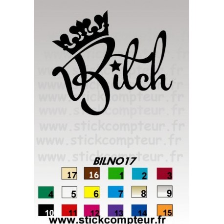 Stickers BILNO17  - 1
