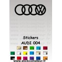 AUDI 004 Stickers *  - 1