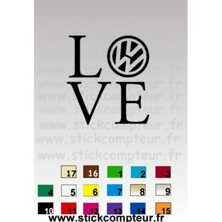 LOVE VW 1018  - 1