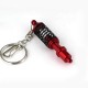 PORTE CLES AMORTISSEUR ROUGE