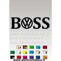 STICKERS BOSS VW  - 1