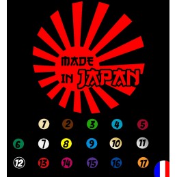 STICKERS MADE IN JAPAN DRAP  - 2