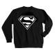 SWEAT-SHIRT sans capuche col rond SUPERMAN BLANC - 1