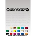 Stickers GOLF PASSION  - 1