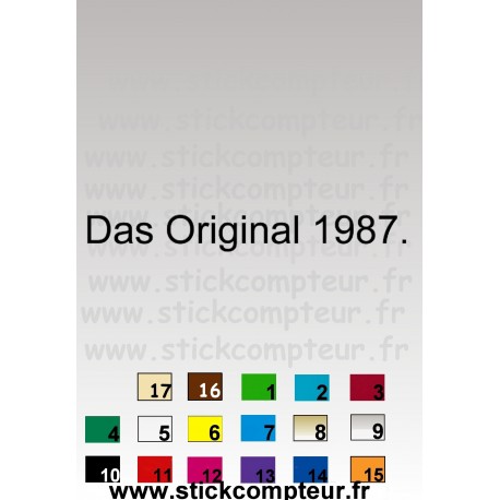 DAS ORIGINAL 1* - StickCompteur création stickers personnalisés