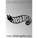 Stickers HONDA HOT WHEELS  - 1