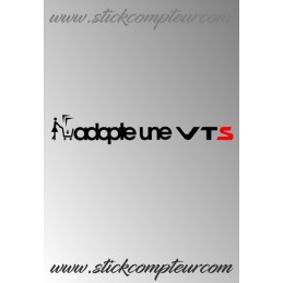 ADOPTE UNE VTS STICKERS  - 1