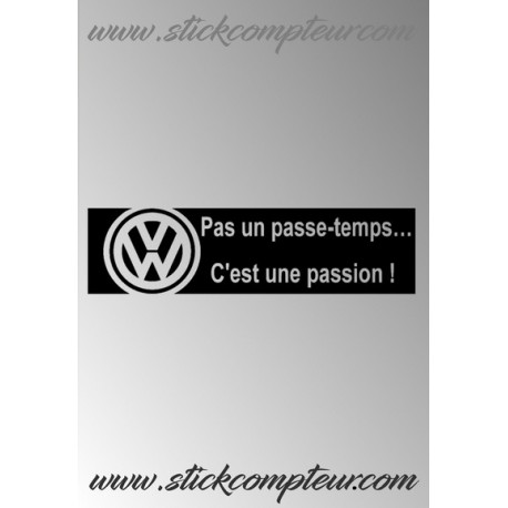 PASSE TEMPS PASSION VW stickers  - 1
