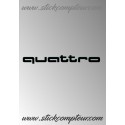 QUATTRO 1 STICKERS  - 1