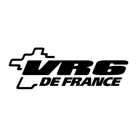 Stickers VR6 DE FRANCE UNIE 2014 - StickCompteur.com