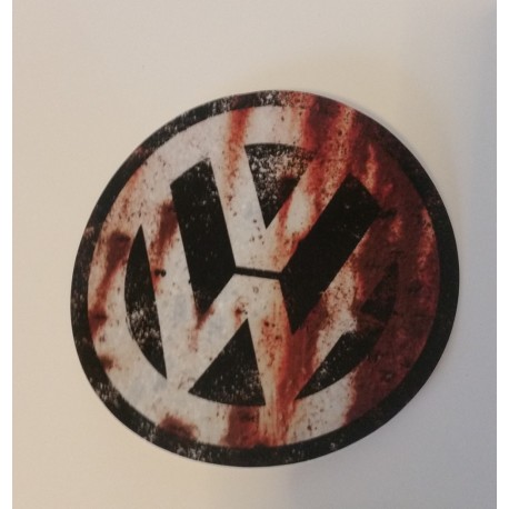 VW ROUILLE LOGO Stickers* - StickCompteur création stickers personnalisés