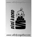 BEBE A BORD SEAT STICKERS  - 1