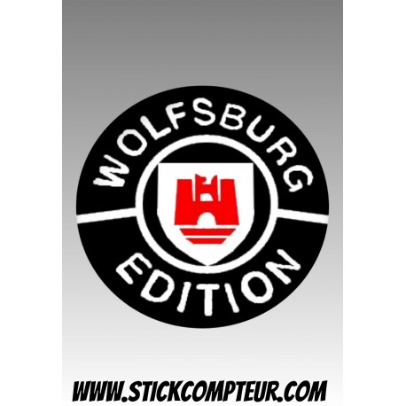 VW WOLFSBURG ROND Stickers* - 1