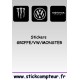 Stickers GRIFFE/VW/MONSTER 1 - 2