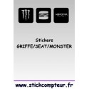 Stickers GRIFFE/SEAT/MONSTER  - 1