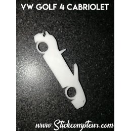 Porte clés 3D GOLF 4 SILHOUETTE Porte clés 3D GOLF 4 SILHOUETTE