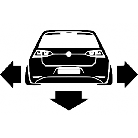 DOWN & OUT GOLF MK7 O9 Stickers*  - 1