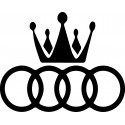 AUDI STICKERS 009*  - 1