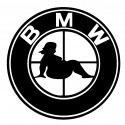 BMW STICKERS BIG BIG  LOGO 1*  - 1