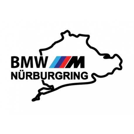 BMW STICKERS NURBURGRING M 1*  - 1