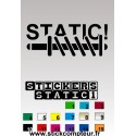 STATIC 1 Stickers *  - 1