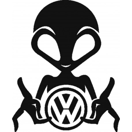 ALIEN VW  Stickers*  - 1