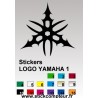 Stickers logo YAMAHA 1 - 1