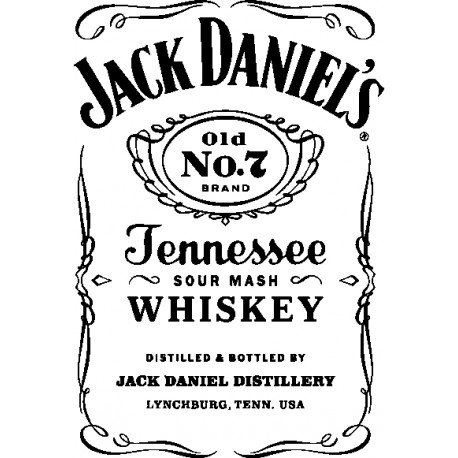JACK DANIEL'S 1 Stickers* - 6