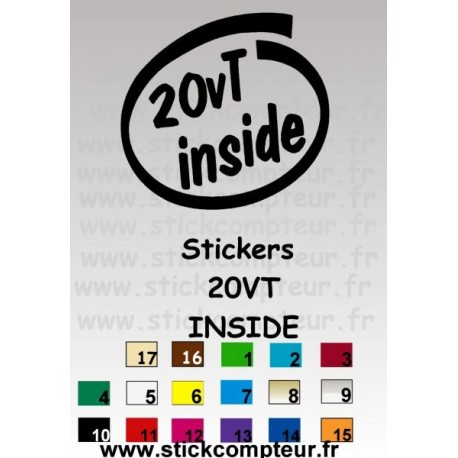 Stickers 20 VT INSIDE  - 1