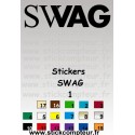 Stickers SWAG 1  - 1