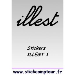 Stickers ILLEST 1  - 1